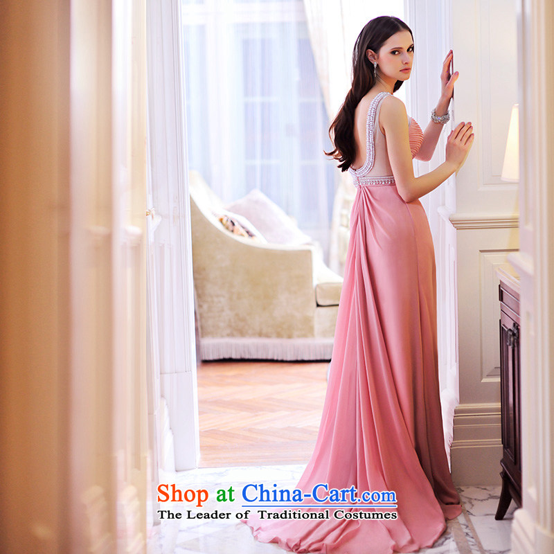 Full Chamber Fang 2015 new lace round-neck collar and Chest Service L21475 bows marriages evening dresses long usual zongzi color 15cm tail 165-M, full Chamber Fong shopping on the Internet has been pressed.