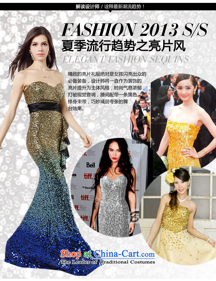 158 multimedia evening dress on chip gradient evening dresses wedding dress crowsfoot dress stylish and elegant blue XL Photo, prices, brand platters! The elections are supplied in the national character of distribution, so action, buy now enjoy more preferential! As soon as possible.