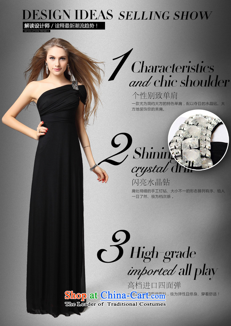 The goddess temperament 2013 shoulder evening dresses diamond jewelry evening dress template specialization of the annual meetings of the show black S picture, prices, brand platters! The elections are supplied in the national character of distribution, so action, buy now enjoy more preferential! As soon as possible.