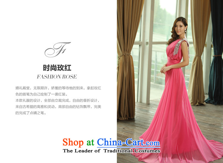2015 new single diamond jewelry bridal dresses shoulder evening dresses evening drink served with beveled shoulder better align with red L0399 173-S picture, prices, brand platters! The elections are supplied in the national character of distribution, so action, buy now enjoy more preferential! As soon as possible.