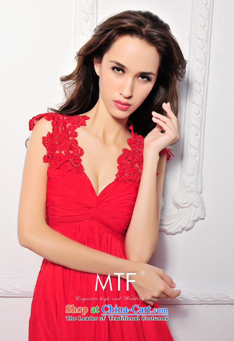 2015 new wedding dresses Summer Package red shoulder V-Neck long Princess Bride Dinner Sau San bows services 1260 Red 165-S picture, prices, brand platters! The elections are supplied in the national character of distribution, so action, buy now enjoy more preferential! As soon as possible.