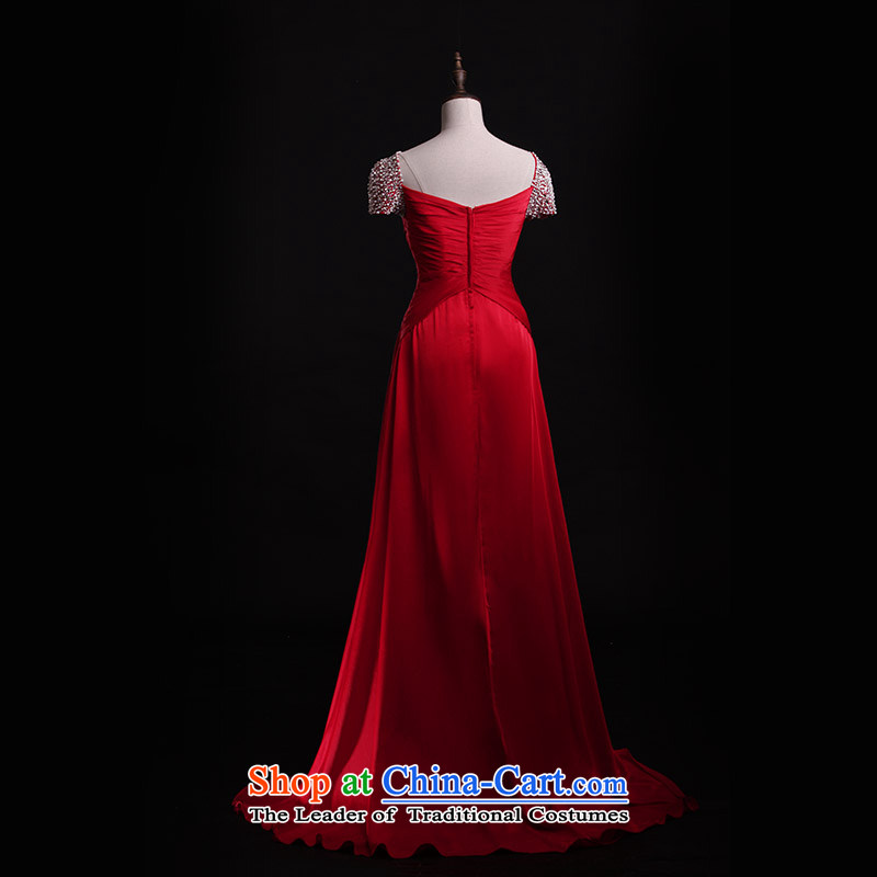 Full Chamber Fang 2015 new wedding dresses bride bows services package Shoulder Strap Sleeve length) Red Dress L21419 red tailored, full Chamber Fong shopping on the Internet has been pressed.