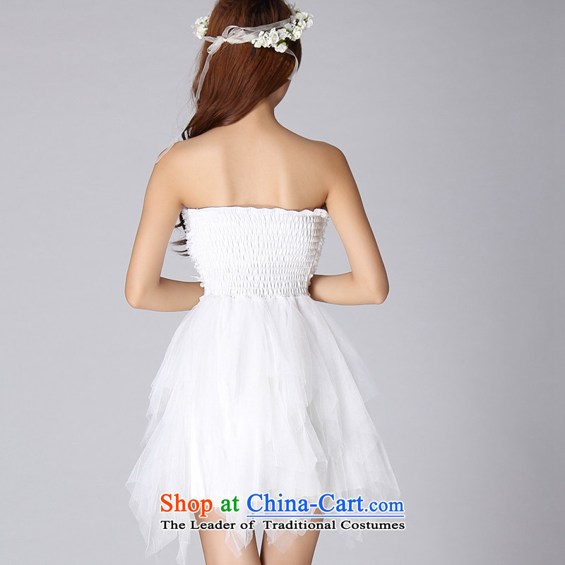 Honey bej sweet Princess Pearl of the clause is not weave lace rules bon bon petticoats bows services evening dresses and chest skirt evening dresses dresses princess skirts are codes that show white honey bay (mibeyee) , , , shopping on the Internet