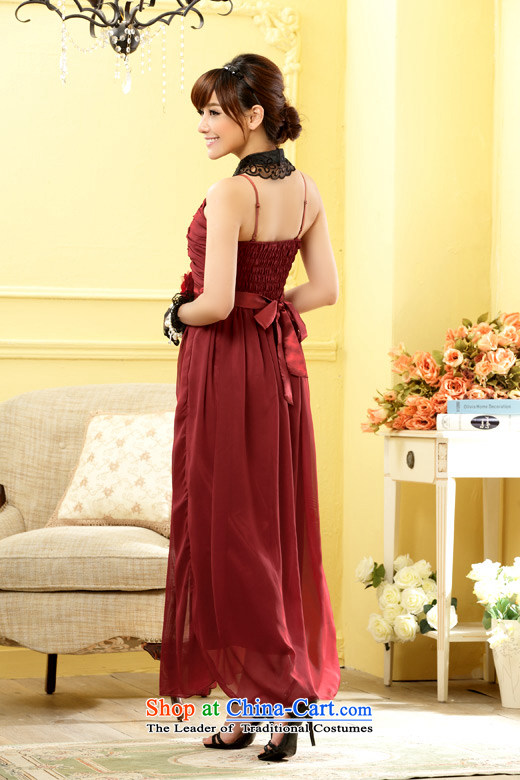 2014 Fashion sister skirts Jk2.yy bridesmaid flowers long version of the evening dresses chiffon larger dresses J9809 purple are code picture, prices, brand platters! The elections are supplied in the national character of distribution, so action, buy now enjoy more preferential! As soon as possible.