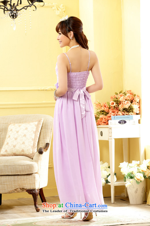 2014 Fashion sister skirts Jk2.yy bridesmaid flowers long version of the evening dresses chiffon larger dresses J9809 purple are code picture, prices, brand platters! The elections are supplied in the national character of distribution, so action, buy now enjoy more preferential! As soon as possible.