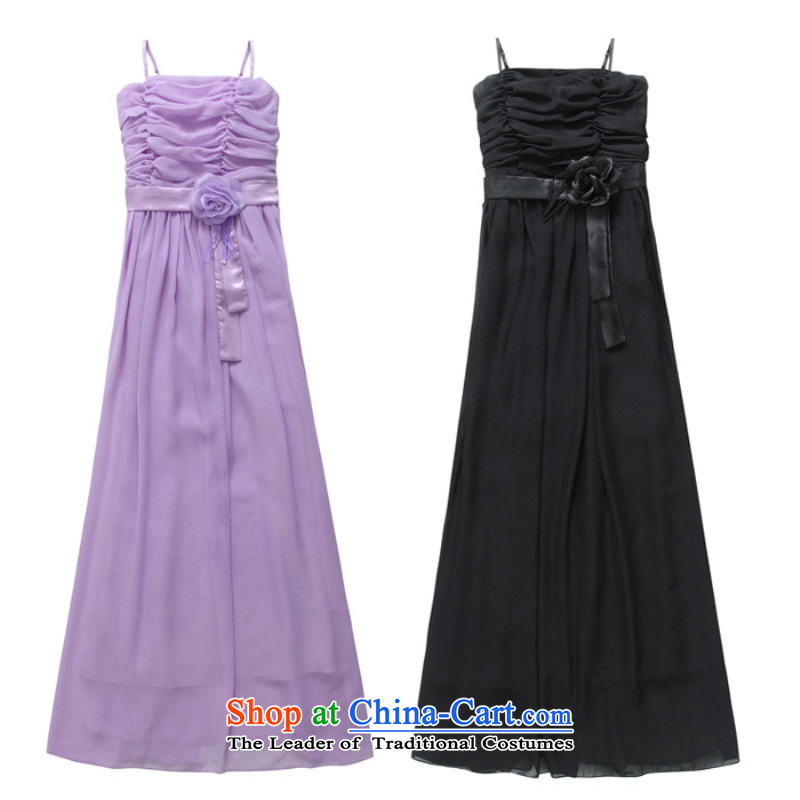 2014 Fashion sister skirts Jk2.yy bridesmaid flowers long version of the evening dresses chiffon larger dresses J9809 purple are code ,JK2.YY,,, shopping on the Internet