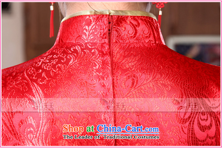 Mrs Alexa Lam roundup new 2014 Marriage collar dress Chinese Dress bride-packaged services 18058 bows red 2XL( waist 2.4) Picture, prices, brand platters! The elections are supplied in the national character of distribution, so action, buy now enjoy more preferential! As soon as possible.