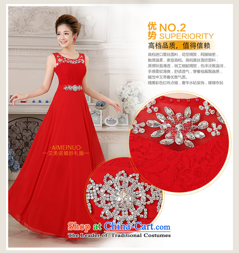 Hiv Miele wedding dresses 2015 new bride bows service long Tulle lace diamond shoulders Sau San evening dress will L0043 RED XXL picture, prices, brand platters! The elections are supplied in the national character of distribution, so action, buy now enjoy more preferential! As soon as possible.