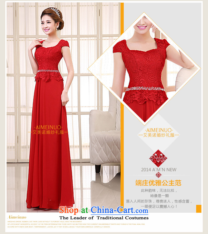 The HIV NEW 2015 wedding dress bride bows services long marriage lace Sau San video evening dress elegant princess thin skirt L0038 RED M picture, prices, brand platters! The elections are supplied in the national character of distribution, so action, buy now enjoy more preferential! As soon as possible.