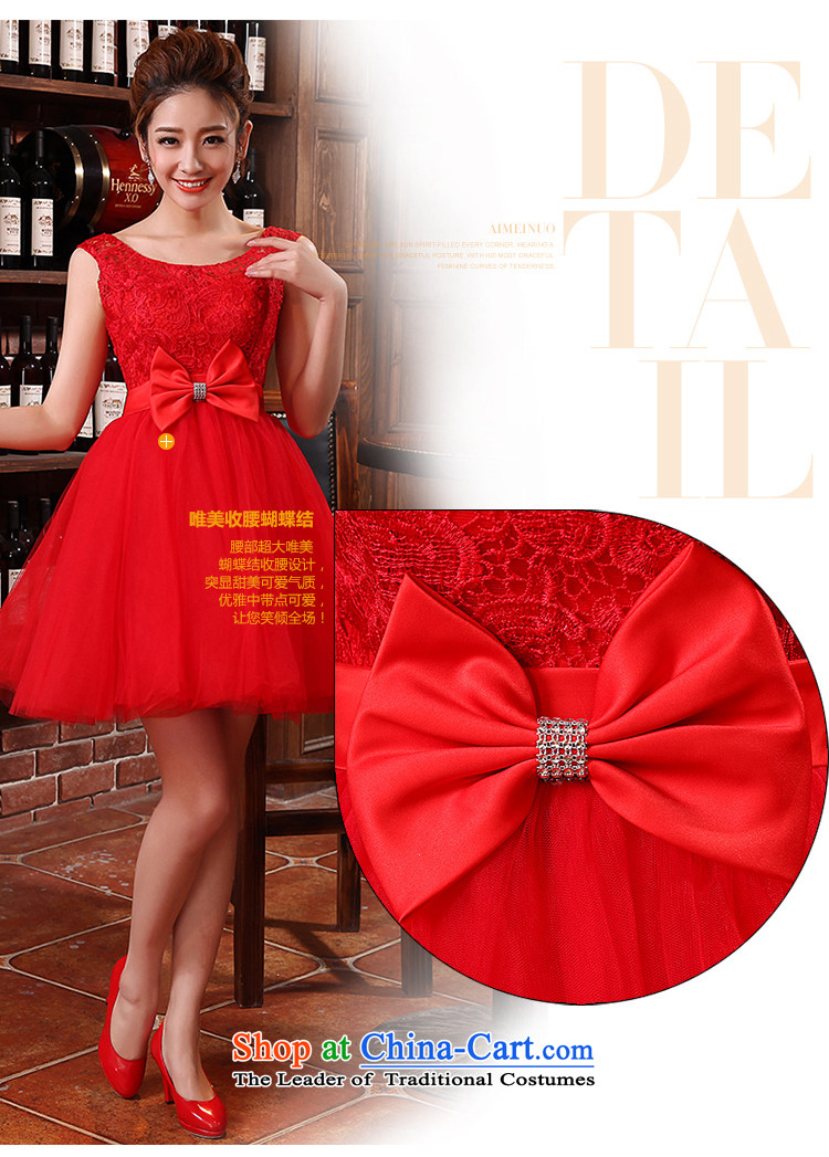 Hiv Miele wedding dresses 2015 new bride Han version package bows services will shoulder straps L0026 red light champagne L0027 RED S picture, prices, brand platters! The elections are supplied in the national character of distribution, so action, buy now enjoy more preferential! As soon as possible.