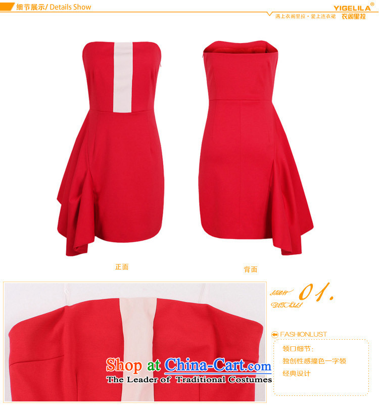 Yi Ge lire /YIGELILA temperament aristocratic small dress wedding banquet bows dress skirt Fashion video thin chairpersons Sau San clothing wine red 6562 M picture, prices, brand platters! The elections are supplied in the national character of distribution, so action, buy now enjoy more preferential! As soon as possible.