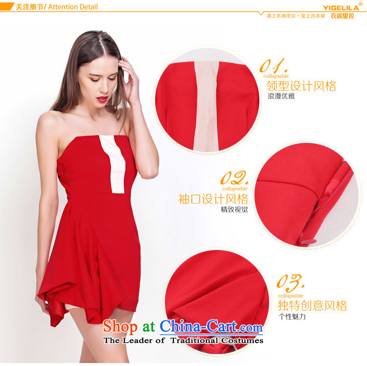 Yi Ge lire /YIGELILA temperament aristocratic small dress wedding banquet bows dress skirt Fashion video thin chairpersons Sau San clothing wine red 6562 M picture, prices, brand platters! The elections are supplied in the national character of distribution, so action, buy now enjoy more preferential! As soon as possible.