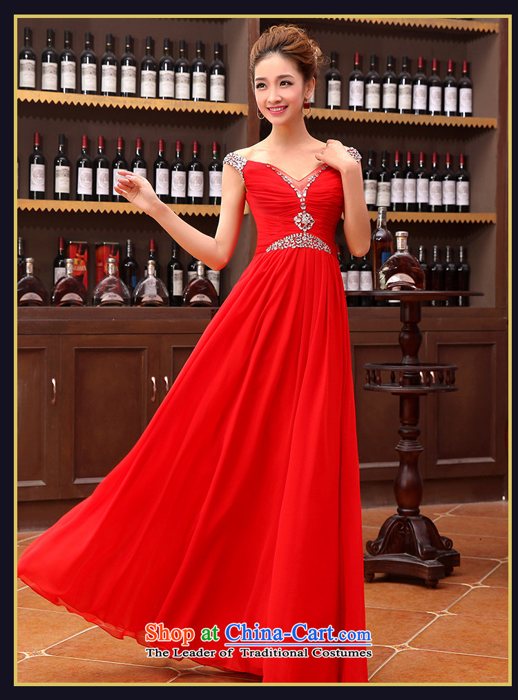 Rain-sang yi 2015 new products sweet bride wedding dresses, stylish long skirt long marriage bows services LF183 RED M picture, prices, brand platters! The elections are supplied in the national character of distribution, so action, buy now enjoy more preferential! As soon as possible.