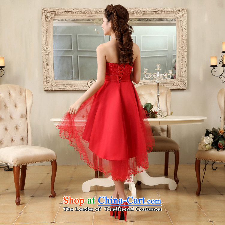 Rain Coat 2015 married women still betrothal small dress lace wiping the chest after short long marriage evening drink service LF173 pregnant women RED M picture, prices, brand platters! The elections are supplied in the national character of distribution, so action, buy now enjoy more preferential! As soon as possible.