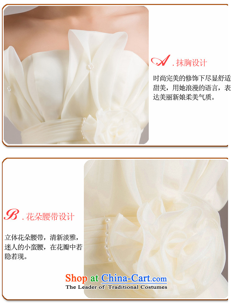Rain-sang Yi Wedding Spring New 2015 wedding dress bridesmaid dress uniform evening dresses summer bows short skirt LF96, champagne color S picture, prices, brand platters! The elections are supplied in the national character of distribution, so action, buy now enjoy more preferential! As soon as possible.