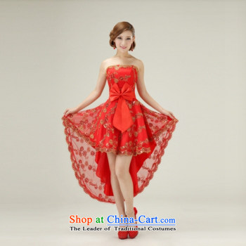 Yong-yeon and 2015 New chiffon long gown red Female dress bride bridesmaid will shoulder dress red XXL picture, prices, brand platters! The elections are supplied in the national character of distribution, so action, buy now enjoy more preferential! As soon as possible.
