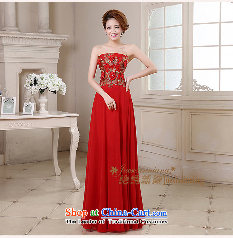 Embroidered Bride Korean is by no means a new three-dimensional wedding flower long gliding anointed chest bows dress red made does not allow for pictures, prices, brand platters! The elections are supplied in the national character of distribution, so action, buy now enjoy more preferential! As soon as possible.