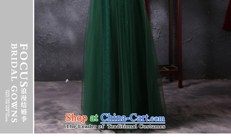 In the early 2015 new man wedding dress female Korean sleek thin graphics Sau San long evening dress winter dress dark green M picture, prices, brand platters! The elections are supplied in the national character of distribution, so action, buy now enjoy more preferential! As soon as possible.