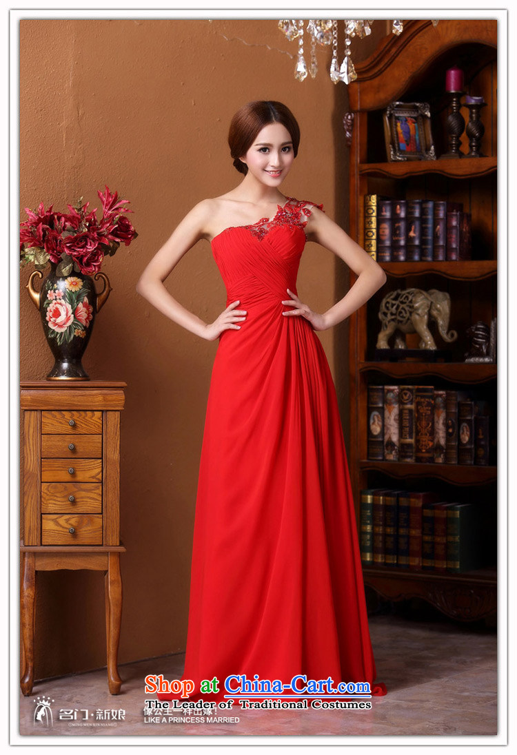 A new bride 2015 Red bows dress shoulder elegant wedding dress sweet lace 588 M picture, prices, brand platters! The elections are supplied in the national character of distribution, so action, buy now enjoy more preferential! As soon as possible.