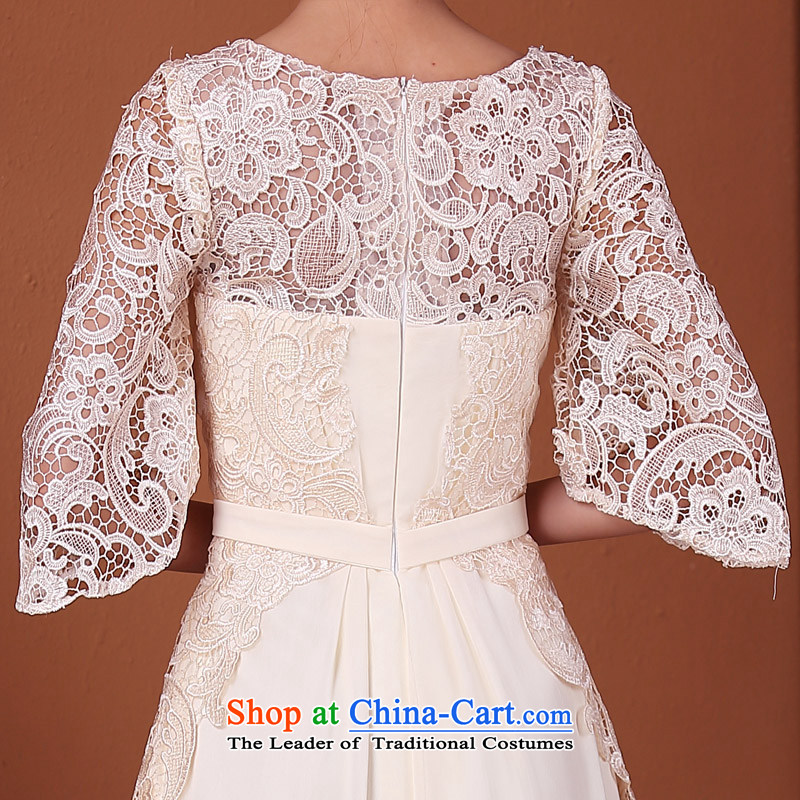 A new bride 2015 bows dress lace stitching dress elegant large petticoats 590 L, a bride shopping on the Internet has been pressed.