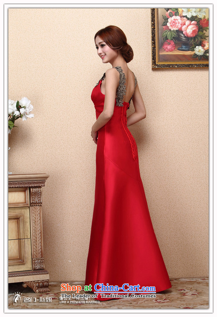 A new bride 2015 Red Dress crowsfoot dress dinner drink service wedding dress 662 S picture, prices, brand platters! The elections are supplied in the national character of distribution, so action, buy now enjoy more preferential! As soon as possible.