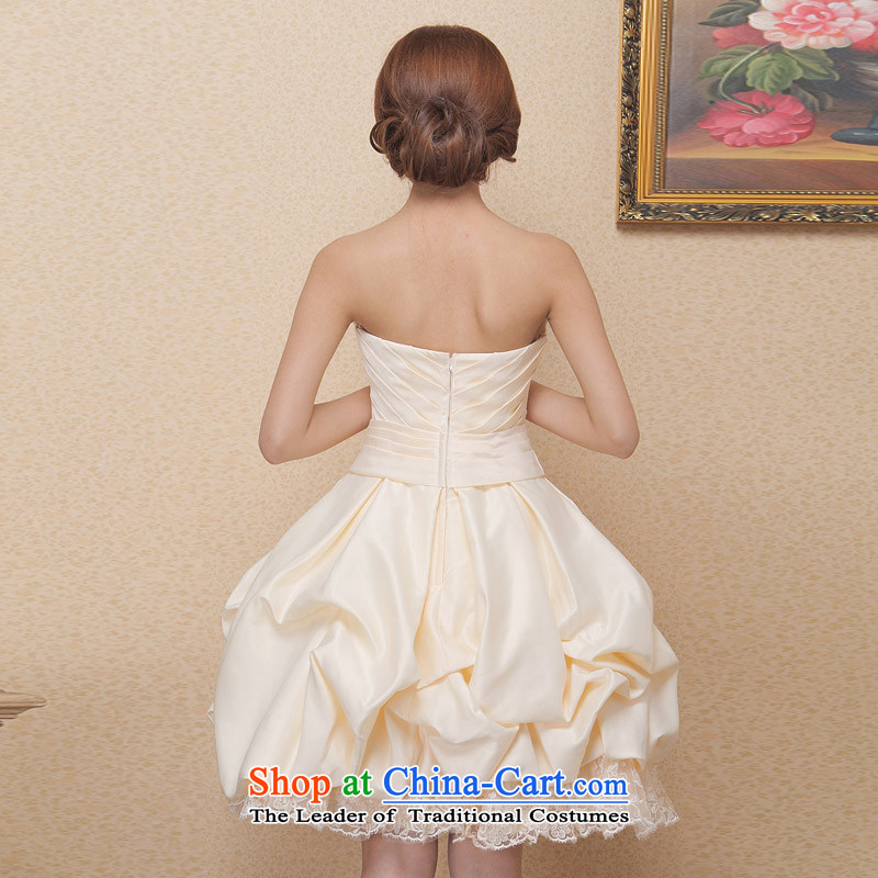 A new 2015 bridal dresses bridesmaid dresses small princess bon bon skirt bows Services 122 L, a bride shopping on the Internet has been pressed.