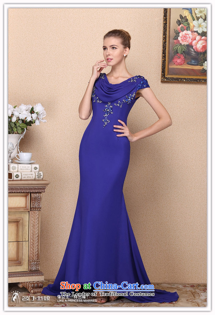 A new dresses bride 2015 royal blue Tail dress drill elegant wedding dresses manually 693 L picture, prices, brand platters! The elections are supplied in the national character of distribution, so action, buy now enjoy more preferential! As soon as possible.