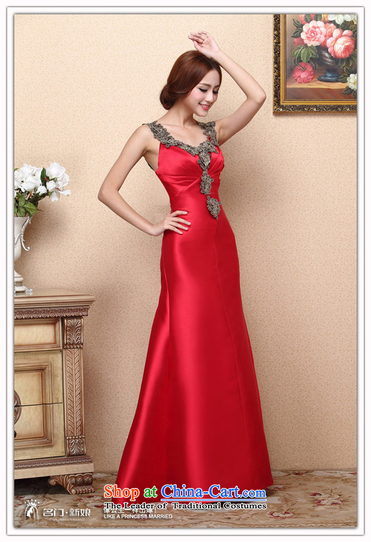 A new bride 2015 Red bows dress hang also dress crowsfoot video thin retro 664 L picture, prices, brand platters! The elections are supplied in the national character of distribution, so action, buy now enjoy more preferential! As soon as possible.