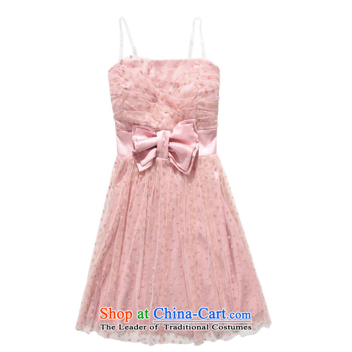  The Korean version of Princess van Jk2.yy Foutune of short, bridesmaid mission dress wiping the chest pink dresses are code picture, prices, brand platters! The elections are supplied in the national character of distribution, so action, buy now enjoy more preferential! As soon as possible.