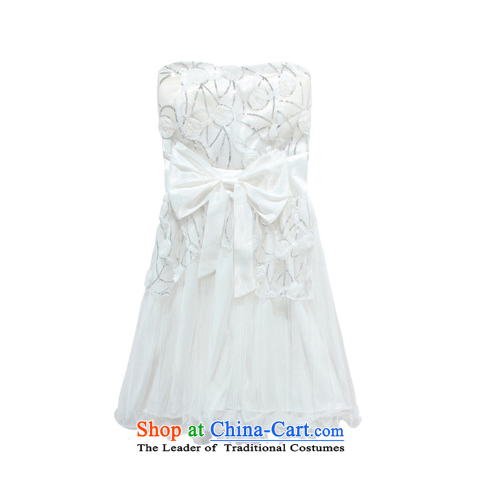  The spring and summer of internet Jk2.yy take a bow tie video thin short of dress code with large chest white dresses are code pictures, prices, brand platters! The elections are supplied in the national character of distribution, so action, buy now enjoy more preferential! As soon as possible.