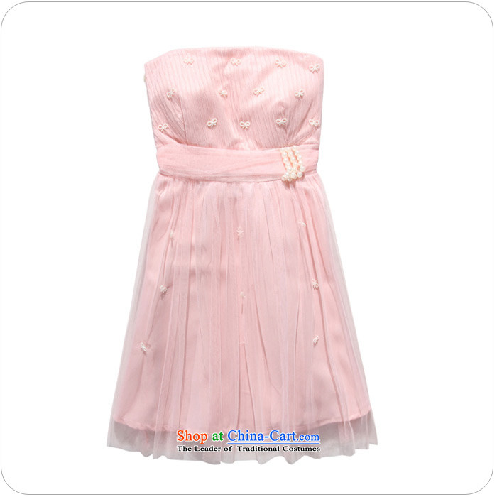  The Korean version of the aristocratic Jk2.yy Princess van gauze short of dress code with large chest pink dresses are code picture, prices, brand platters! The elections are supplied in the national character of distribution, so action, buy now enjoy more preferential! As soon as possible.