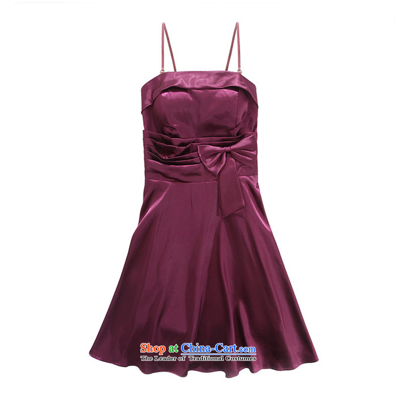 The Korean version of the aristocratic Jk2.yy Princess Victoria Junction Dinner Drive Fan is short of dress larger strap bridesmaid mission dress dresses champagne color code ,JK2.YY,,, are shopping on the Internet