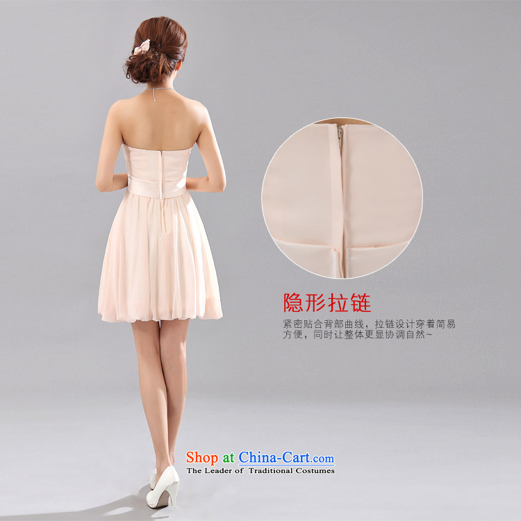 Honeymoon bride bride bridesmaid mission in 2015 dress bridesmaid short skirts of mission sister chiffon dress bows married women B Blue XL Photo, prices, brand platters! The elections are supplied in the national character of distribution, so action, buy now enjoy more preferential! As soon as possible.