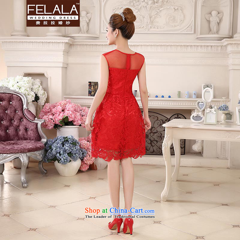 Ferrara ♀ upscale 2015 new wedding dresses short of marriages cheongsam red bows Services Mr Ronald Red S Suzhou shipment of Ferrara wedding (FELALA) , , , shopping on the Internet