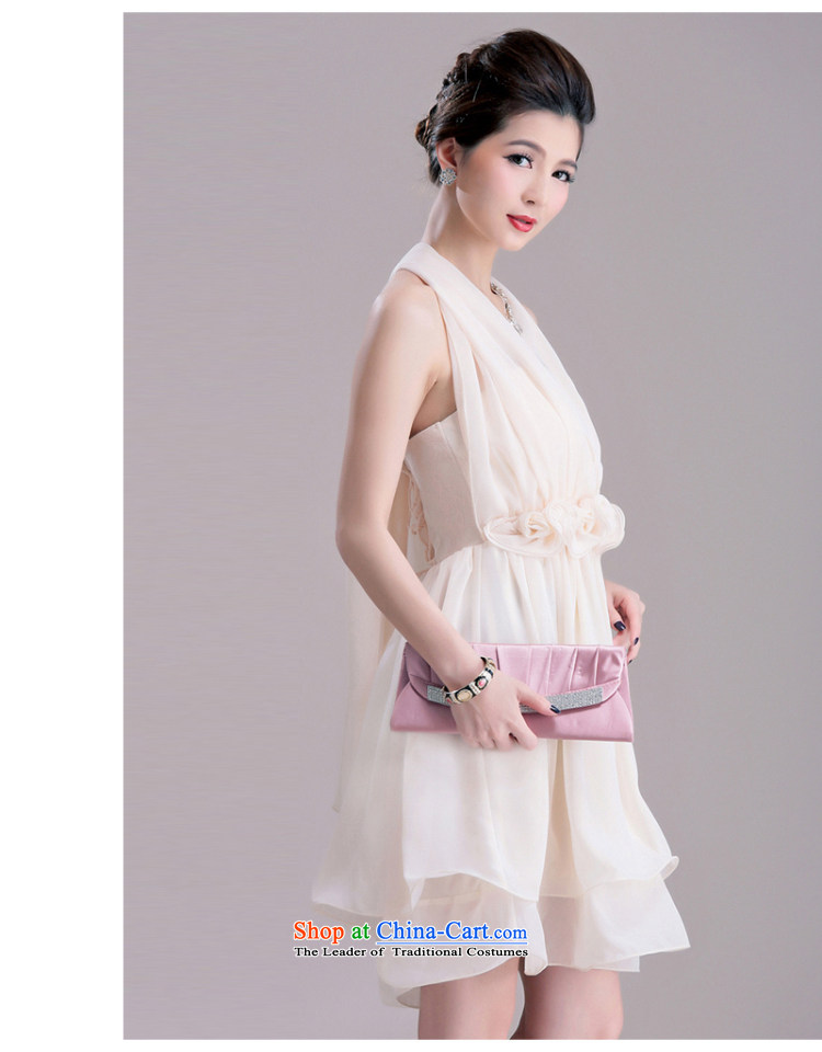 Of the many small wind-glued to the law through gentlewoman small dress skirt 2015 Korean short of marriage banquet hosted bridesmaid sister boxed dinner dress code Office5309 apricot XL Photo, prices, brand platters! The elections are supplied in the national character of distribution, so action, buy now enjoy more preferential! As soon as possible.
