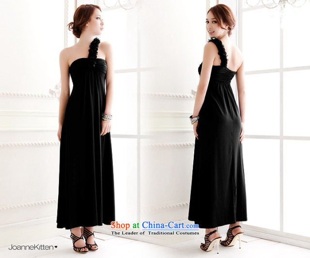 Rate of 2014 Summer New Pure color-rotator cuff shoulder back bodice Sau San dresses Beveled Shoulder the long skirt dress code are black 5573 skirt picture, prices, brand platters! The elections are supplied in the national character of distribution, so action, buy now enjoy more preferential! As soon as possible.