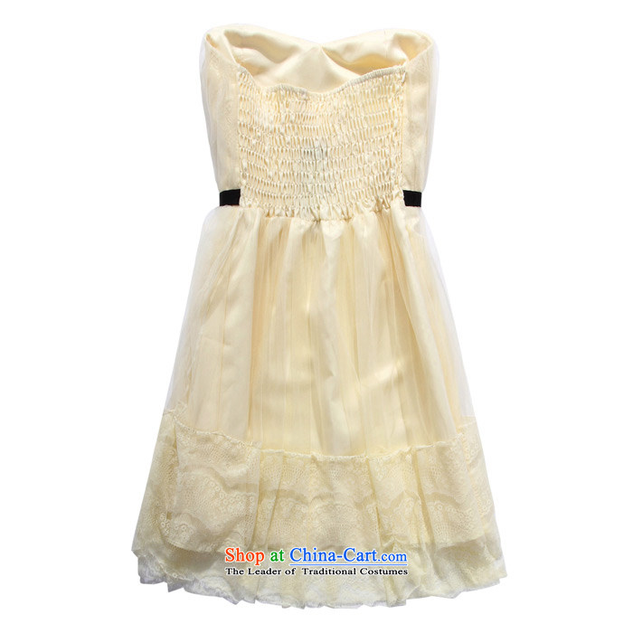  The Korean version of the aristocratic Jk2.yy elegant princess bridesmaid short of dresses dinner for larger screen wipe yarn chest lei dresses champagne color codes are pictures, prices, brand platters! The elections are supplied in the national character of distribution, so action, buy now enjoy more preferential! As soon as possible.