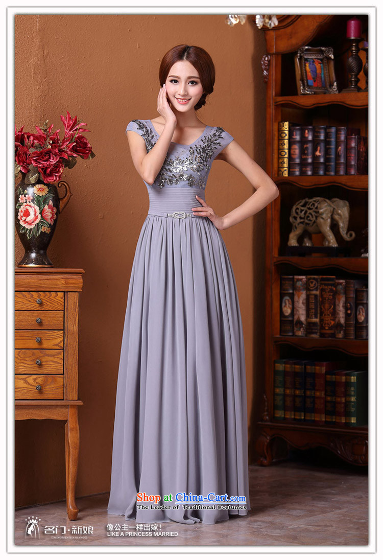 A new 2015 bride elegant dress-long, light manually dress diamond gray 593 L picture, prices, brand platters! The elections are supplied in the national character of distribution, so action, buy now enjoy more preferential! As soon as possible.