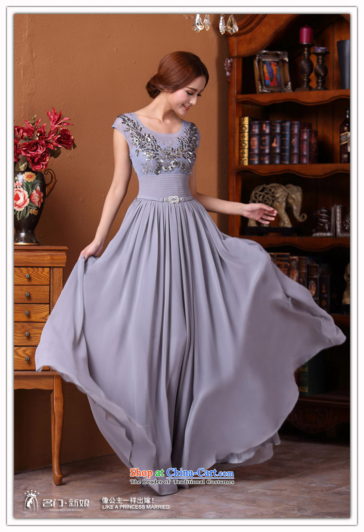 A new 2015 bride elegant dress-long, light manually dress diamond gray 593 L picture, prices, brand platters! The elections are supplied in the national character of distribution, so action, buy now enjoy more preferential! As soon as possible.