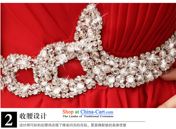 2015 New Red video thin dress bride wedding bows services long red dress red XL Photo, prices, brand platters! The elections are supplied in the national character of distribution, so action, buy now enjoy more preferential! As soon as possible.
