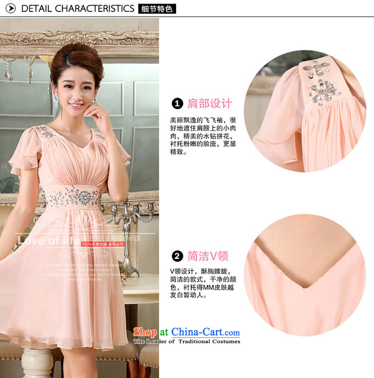 Love of the overcharged by 2015 new dress short skirt bride bridesmaid services serving the princess cuff bows wedding small short skirts Siu Fei cuff Pink Pink-FOUTUNE XS picture, prices, brand platters! The elections are supplied in the national character of distribution, so action, buy now enjoy more preferential! As soon as possible.