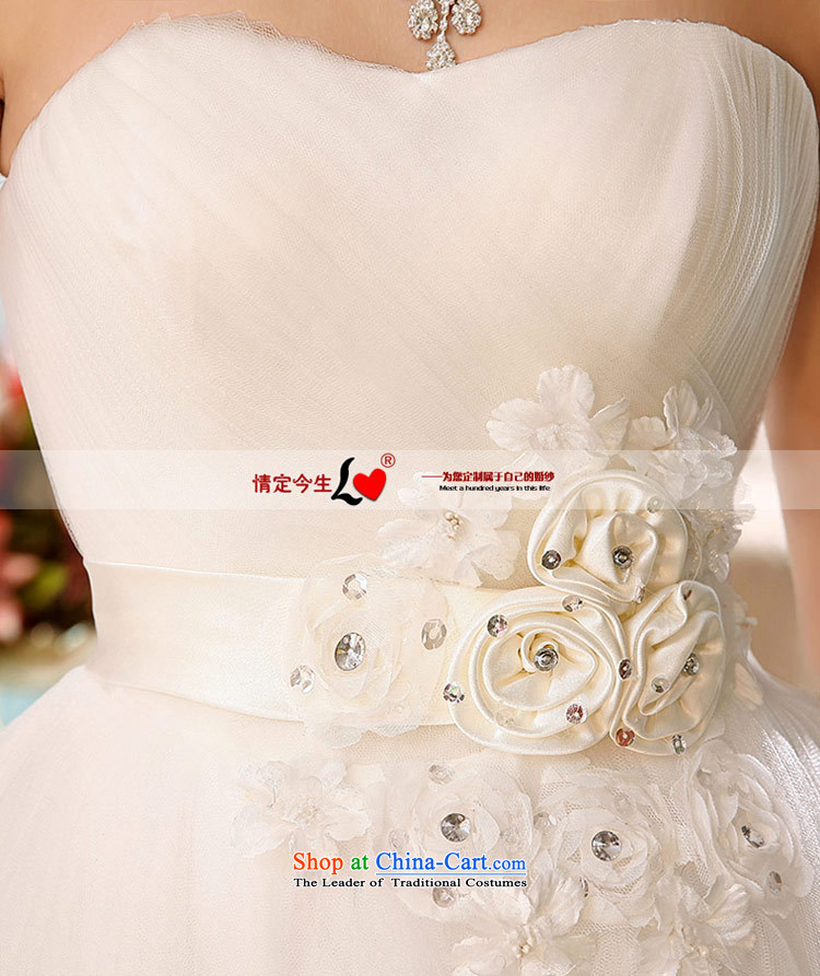 Love of the overcharged by 2015 new Wedding Dress Short of flowers and Chest dinner drink service bridesmaid bon bon skirt Sau San video thin wedding dress female white M picture, prices, brand platters! The elections are supplied in the national character of distribution, so action, buy now enjoy more preferential! As soon as possible.