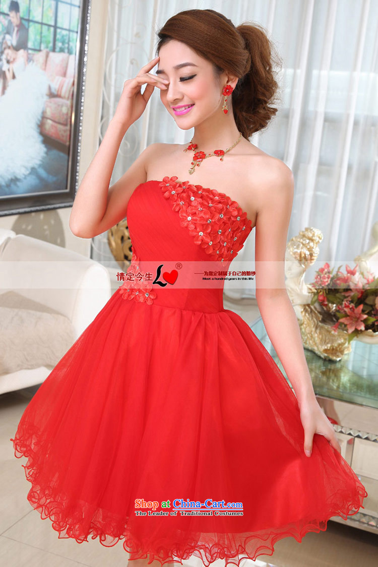Love of the overcharged by 2015 new bridesmaid marriage bows evening dress short of Sau San video thin lace bon bon skirts and chest Korean Red XXL picture, prices, brand platters! The elections are supplied in the national character of distribution, so action, buy now enjoy more preferential! As soon as possible.