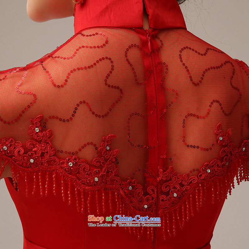 Clean the new 2015 diffuse bows short of marriages collar package cuff pregnant women serving red qipao bows RED M Kit Man , , , shopping on the Internet