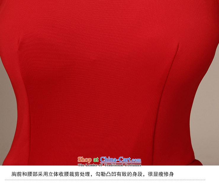 Clean the new 2015 definition of spring and summer marriages bows chief stylish hang also round-neck collar red elastic thread crowsfoot dress Sau San RED M picture, prices, brand platters! The elections are supplied in the national character of distribution, so action, buy now enjoy more preferential! As soon as possible.
