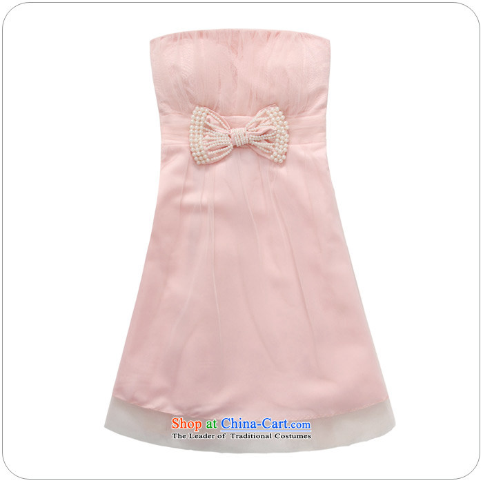  Sweet sister skirts Jk2.yy bead chain bow tie gauze wiping the chest skirt slips pink bridesmaid small dress xl pink dresses 2XL recommendations about 150 pictures, prices, brand platters! The elections are supplied in the national character of distribution, so action, buy now enjoy more preferential! As soon as possible.