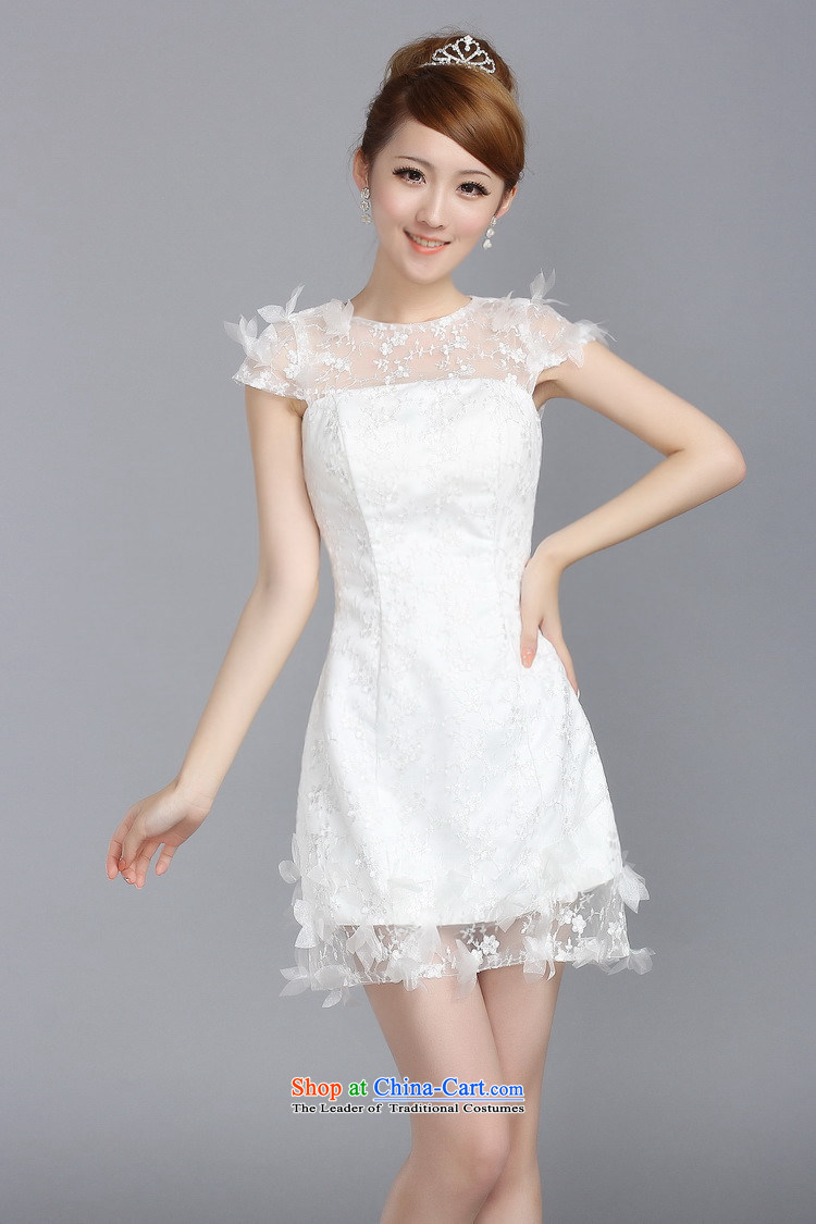 Shez&live Women 2014 bride bridesmaid bows small dress marriage shoulders lace the dinner show red dress XXL pictures chaired, prices, brand platters! The elections are supplied in the national character of distribution, so action, buy now enjoy more preferential! As soon as possible.