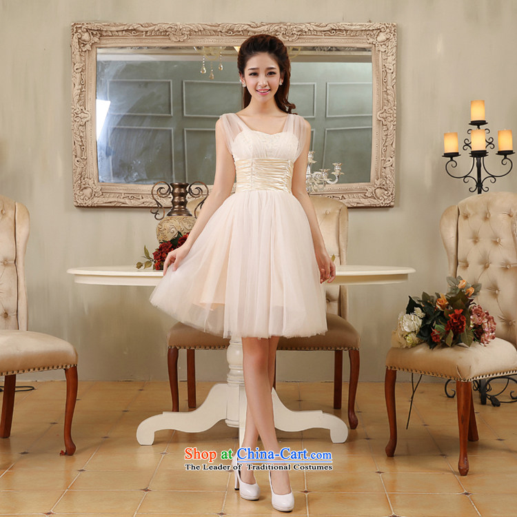 Rain-sang yi 2015 new marriage short, bon bon Princess Bride dress betrothal small bridesmaid sister LF177 dress with champagne color tailored picture, prices, brand platters! The elections are supplied in the national character of distribution, so action, buy now enjoy more preferential! As soon as possible.