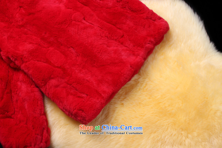 The beautiful Winter 2015 believers new short, and fur grass dresses, jacket RED M pictures, prices, brand platters! The elections are supplied in the national character of distribution, so action, buy now enjoy more preferential! As soon as possible.