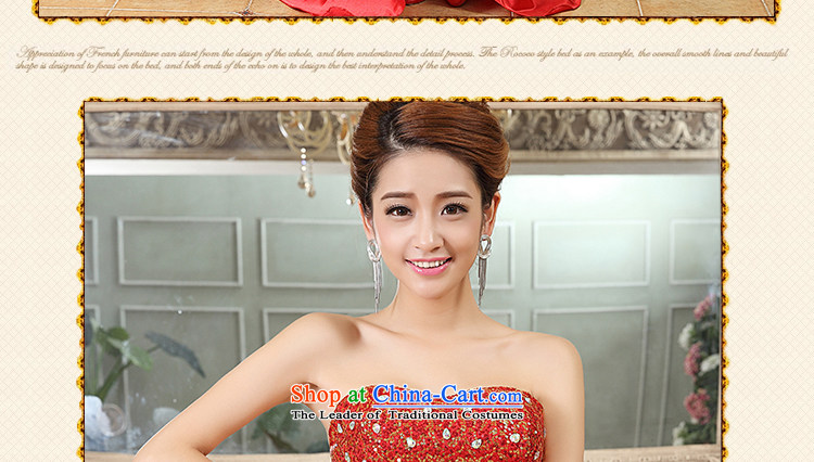 Yong-yeon and 2015 New Korean brides bows champagne color front stub long after a female dress banquet service sweet red S picture, prices, brand platters! The elections are supplied in the national character of distribution, so action, buy now enjoy more preferential! As soon as possible.